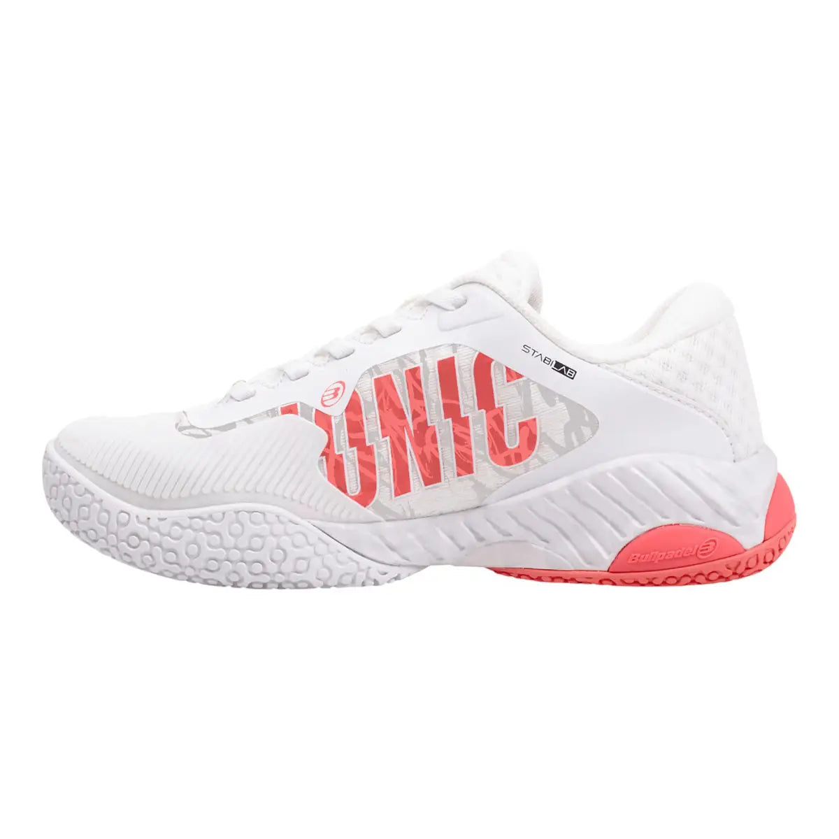 BULLPADEL IONIC W 25V BLANC ET ROSE