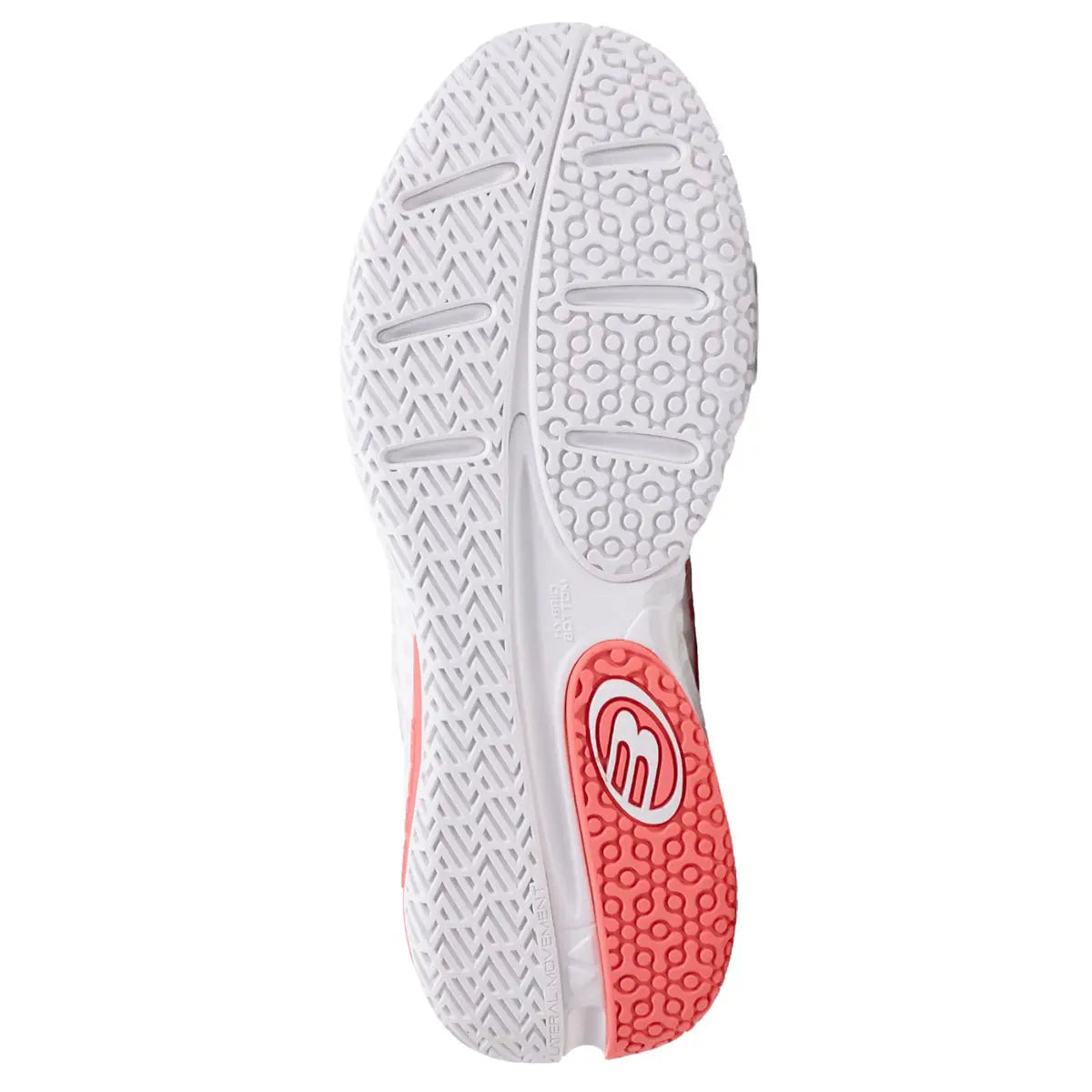BULLPADEL IONIC W 25V BLANC ET ROSE