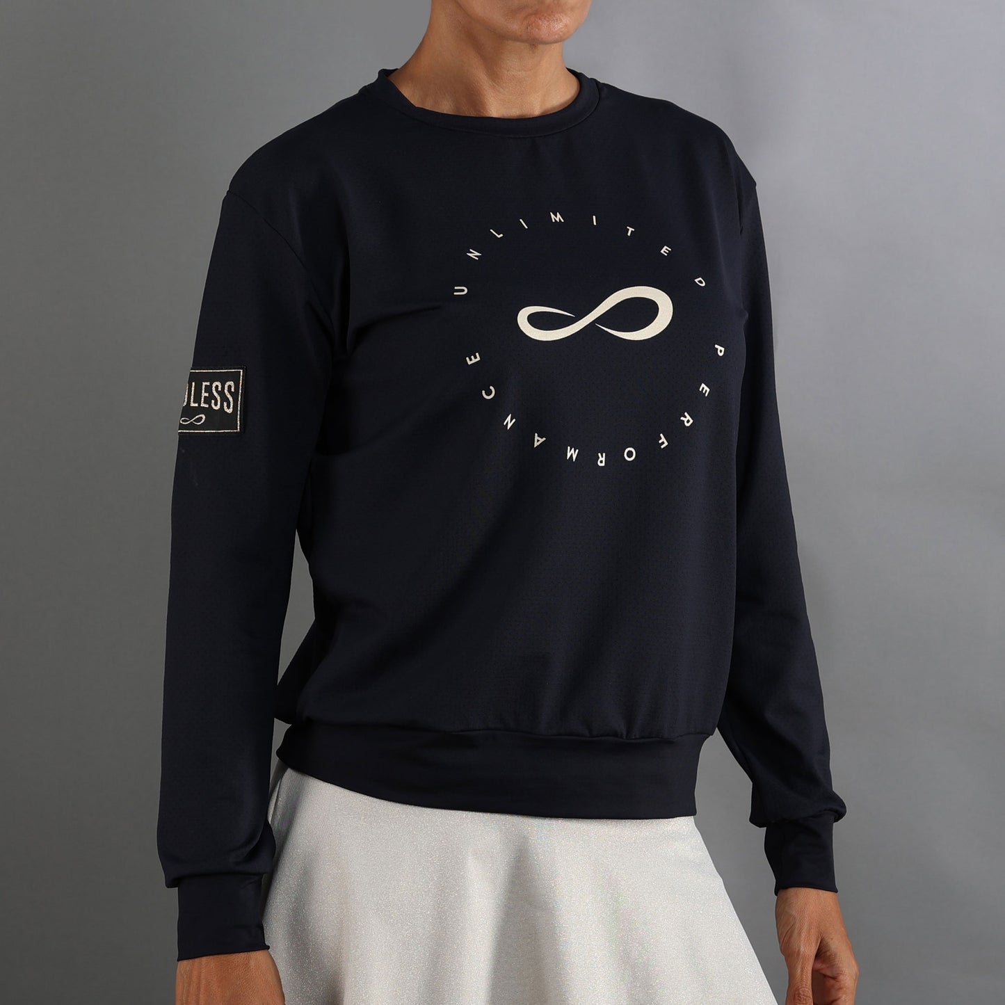 ENDLESS SWEAT-SHIRT INNER TECH - BLACK GOLDEN