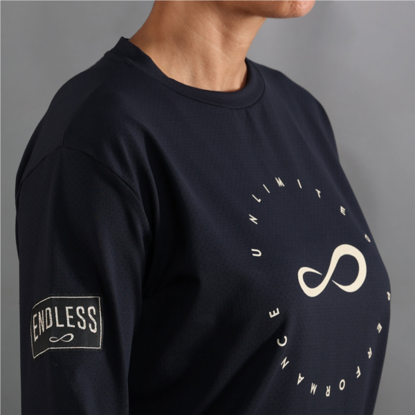 ENDLESS SWEAT-SHIRT INNER TECH - BLACK GOLDEN