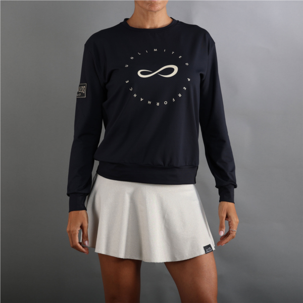 ENDLESS SWEAT-SHIRT INNER TECH - BLACK GOLDEN