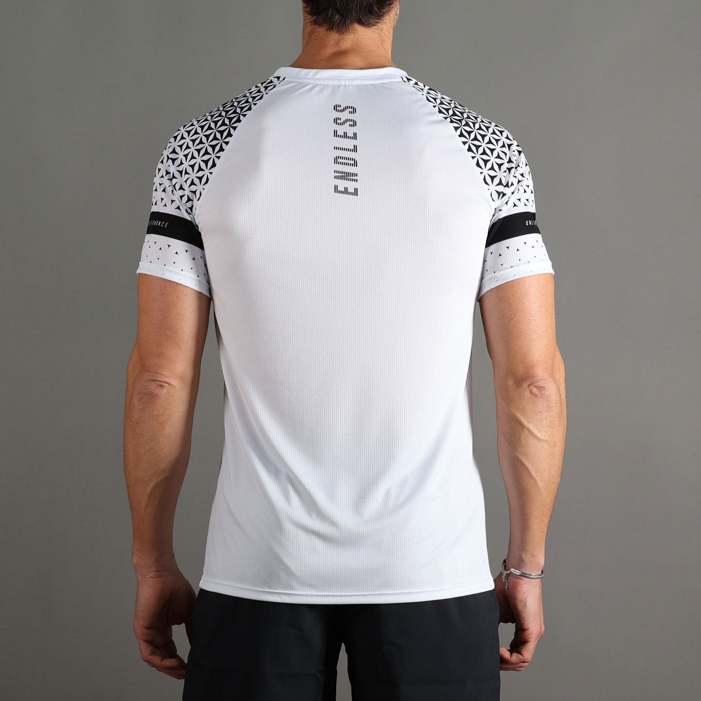 Endless T-Shirt Feisty Geo Blanc