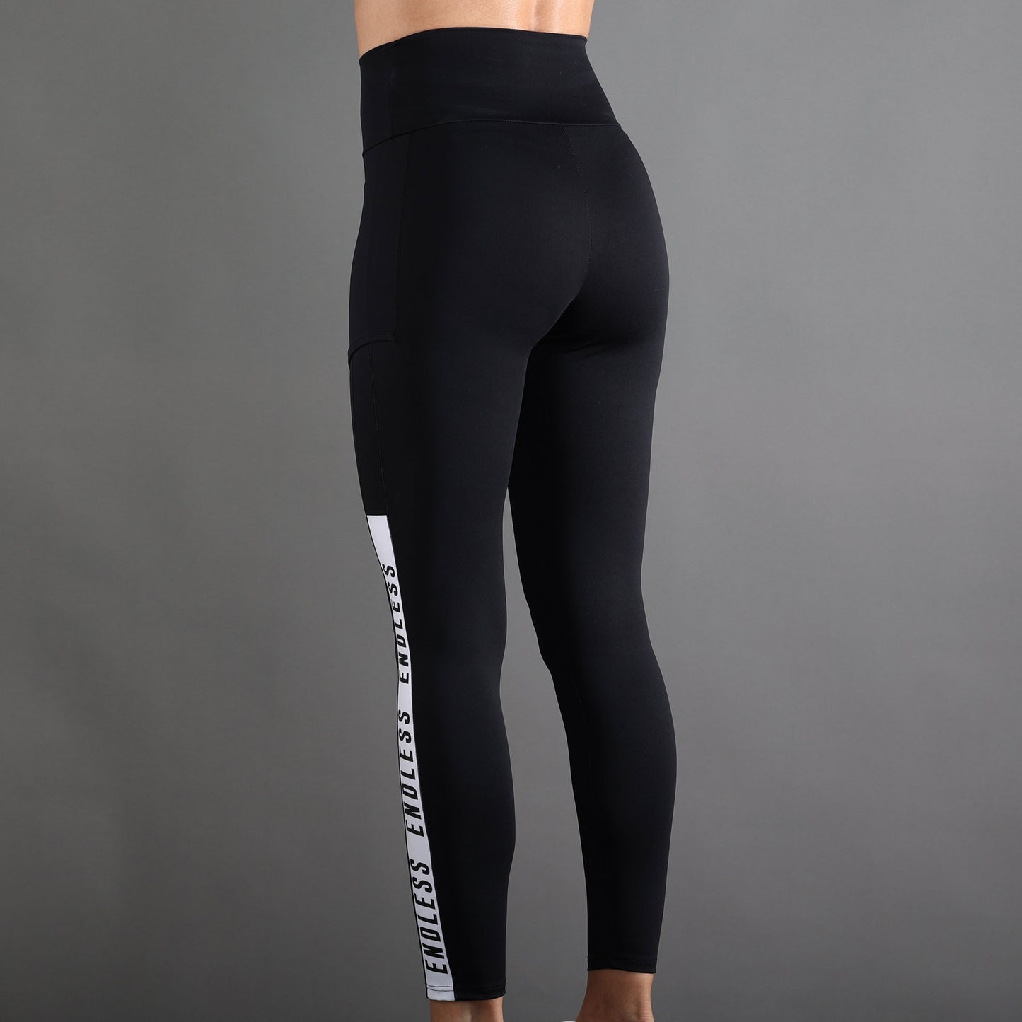 LEGGINGS SYNCRO - BLACK WHITE