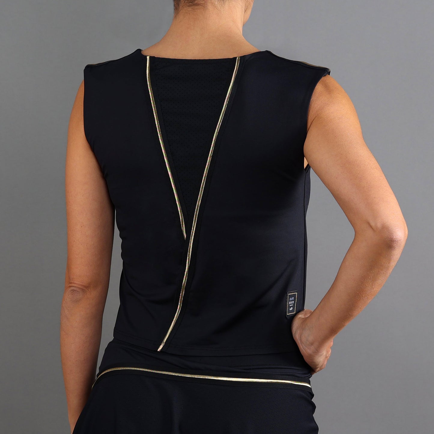 T-SHIRT ELITE S. STRIDE - BLACK
