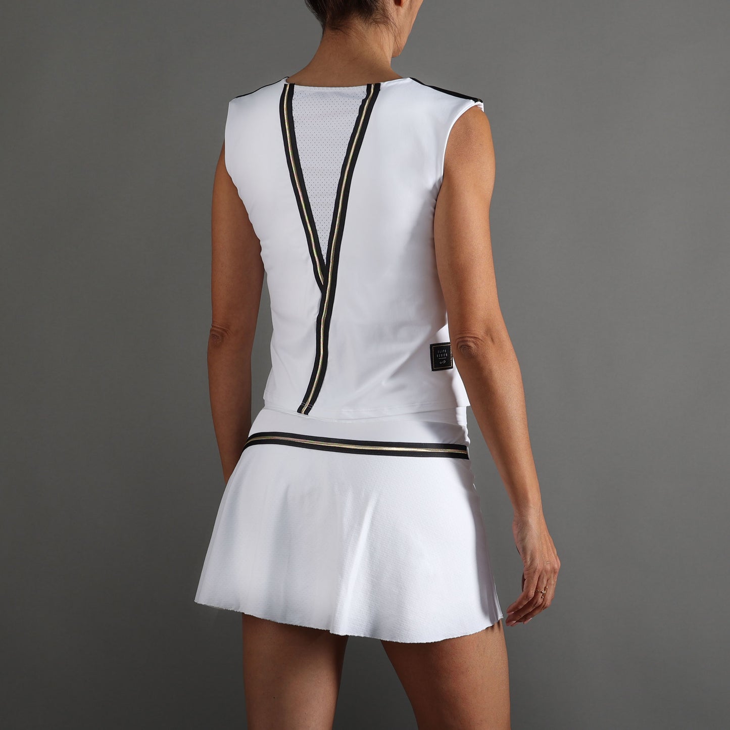 T-SHIRT ELITE S. STRIDE - WHITE