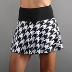 ENDLESS SKIRT LUX II PIED DE POULES NOIR