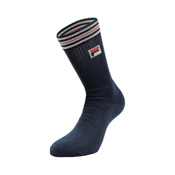Fila Chaussettes Hautes Bleu