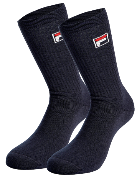 Fila Chaussettes Hautes Bleu Pack 2