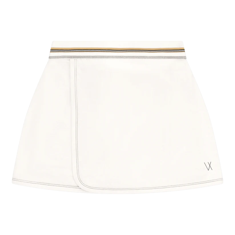 Vieux Jeu Jupe Sofie Blanche Unie