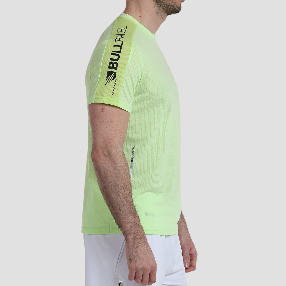 Bullpadel T-Shirt Afila Jaune Fluo