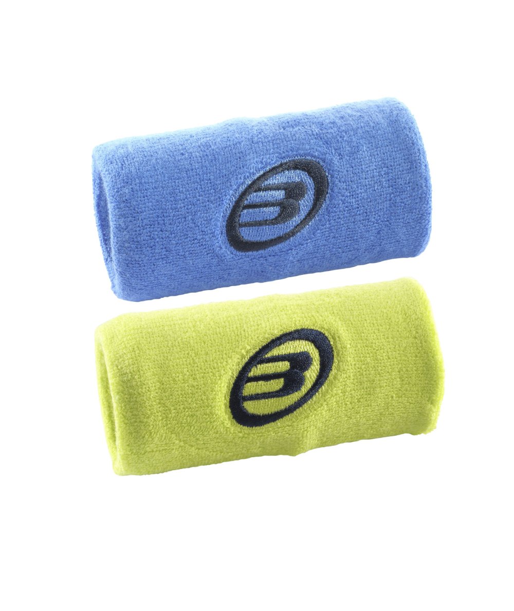 BULLPADEL SERRE POIGNET BPMU252 BLEU ATOMIQUE/CITRON VERT