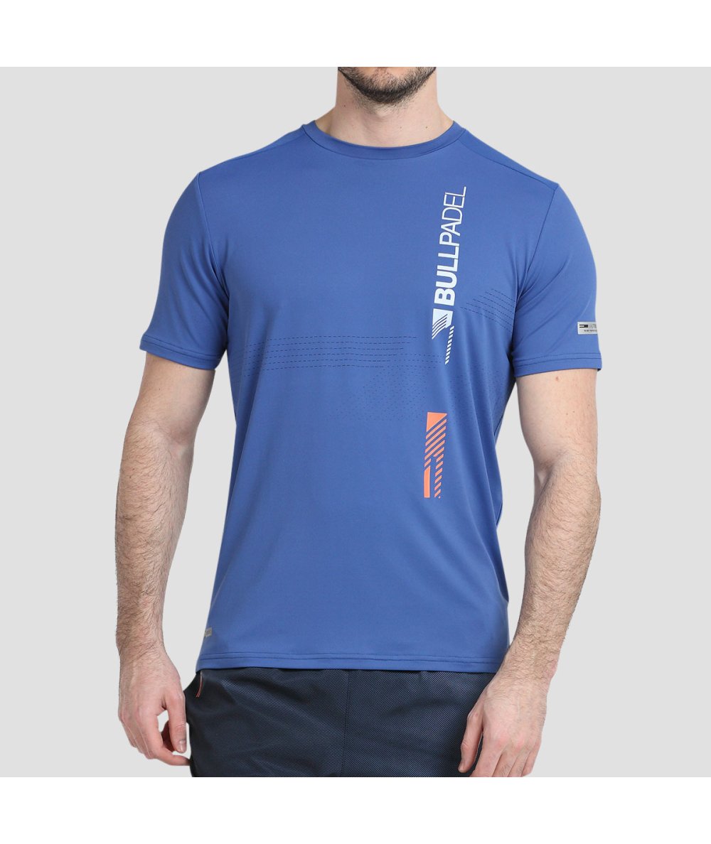 Bullpadel T-Shirt Adive Bleu
