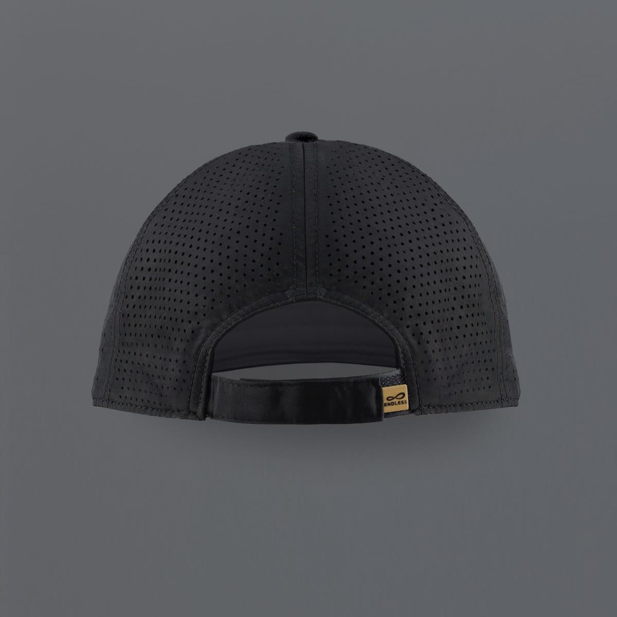 ENDLESS CASQUETTE ICON NOIRE OR