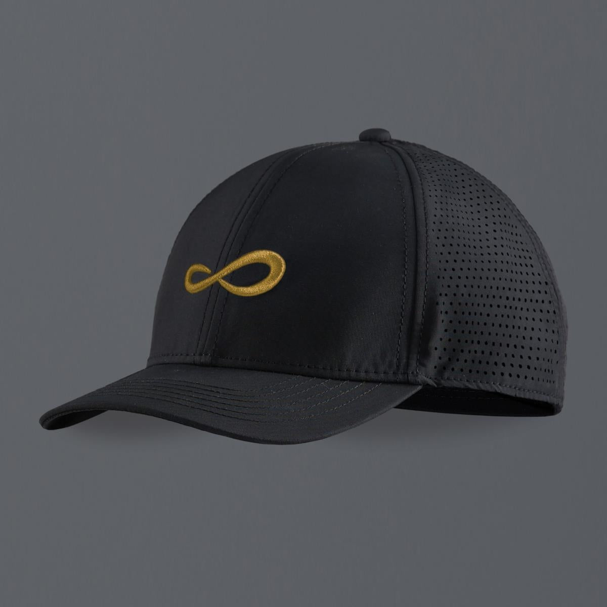 ENDLESS CASQUETTE ICON NOIRE OR