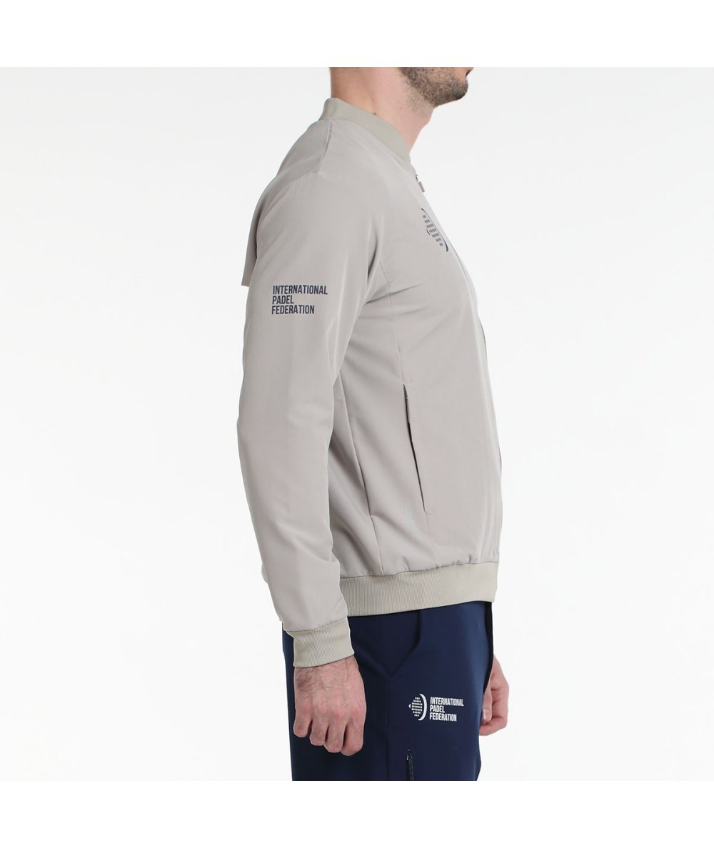 BULLPADEL VESTE CASTANO GRIS PIERRE