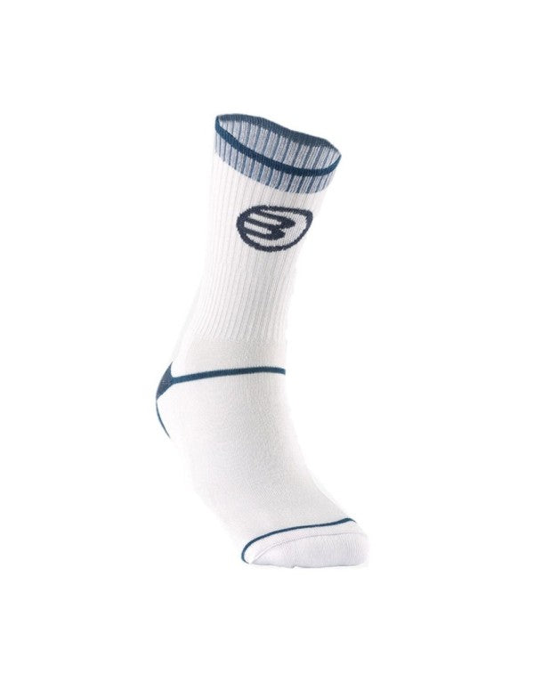 Bullpadel Chaussettes Hautes Blanc/Bleu