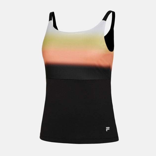 FILA TOP WILLOW NOIR-MULTICOLORE