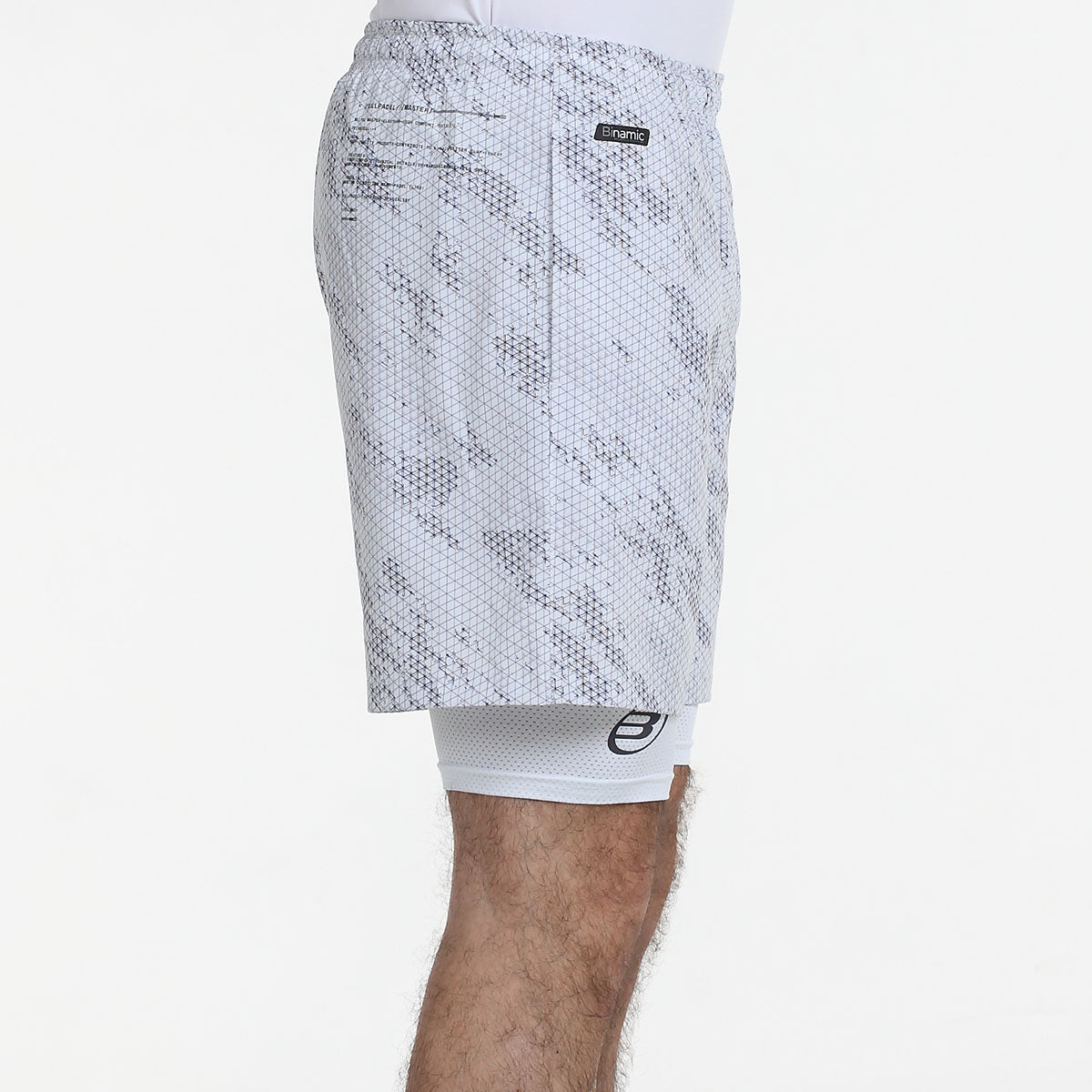 Bullpadel Short Malpi Blanc