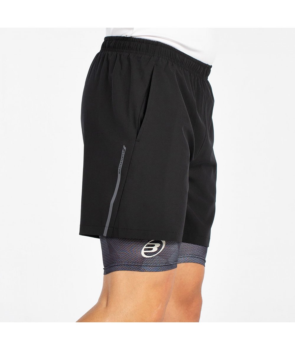 BULLPADEL SHORT MANZAN NOIR