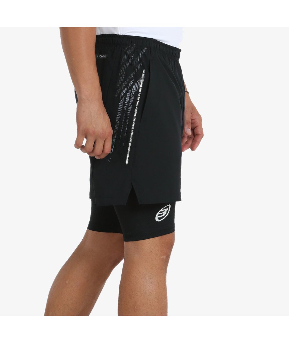 Bullpadel Short Misil Noir