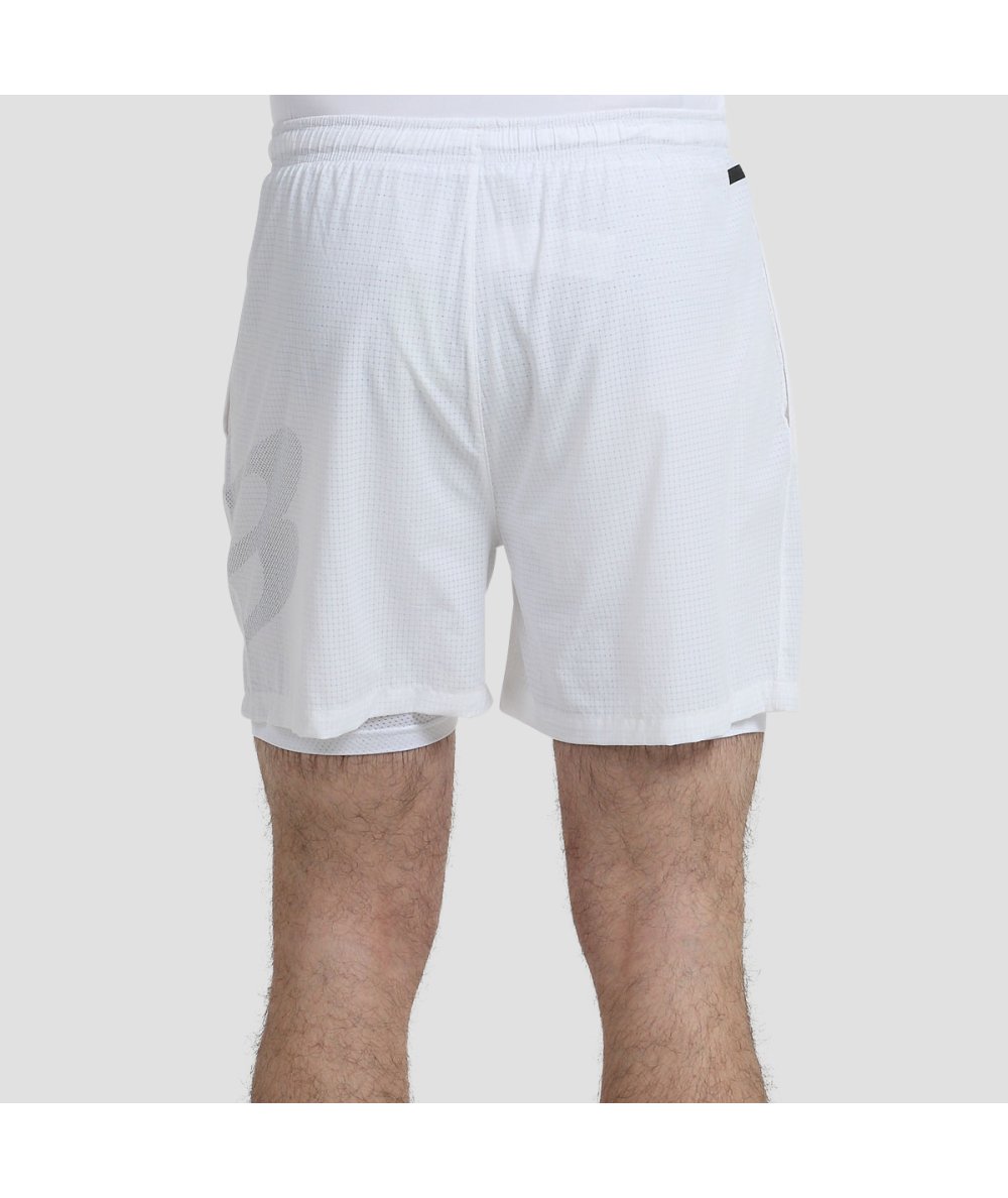 Bullpadel Short Usela Blanc