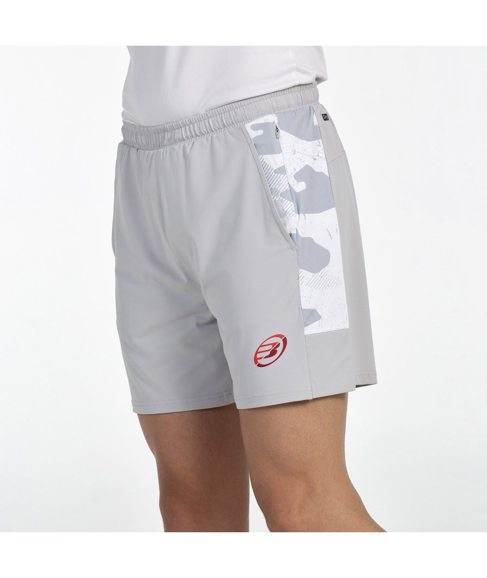 BULLPADEL SHORT ENTRIMO GRIS CLAIR