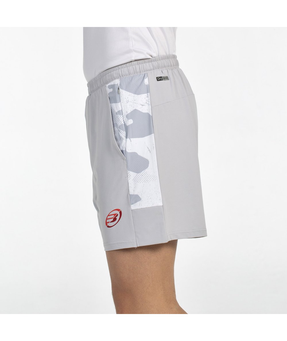 BULLPADEL SHORT ENTRIMO GRIS CLAIR