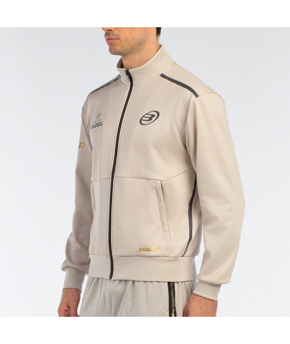 BULLPADEL SWEATSHIRT BRUME GRIS CLAIR
