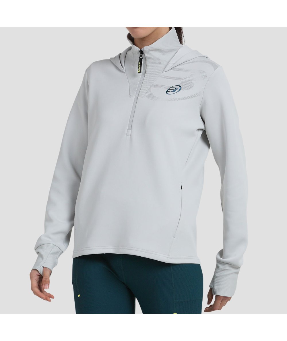 BULLPADEL SWEAT-SHIRT BULLPADEL OJALA GRIS CLAIR
