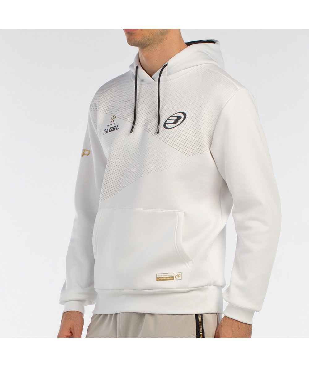 BULLPADEL SWEATSHIRT BAQUE BLANC