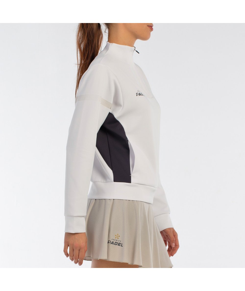 BULLPADEL SWEATSHIRT AIRAR BLANC