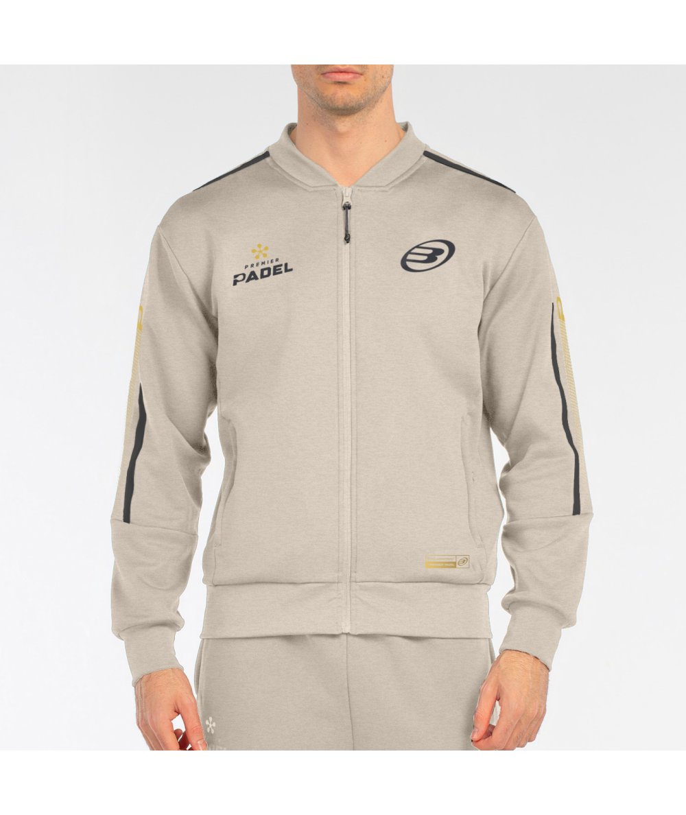 BULLPADEL SWEATSHIRT BANDO GRIS CLAIR