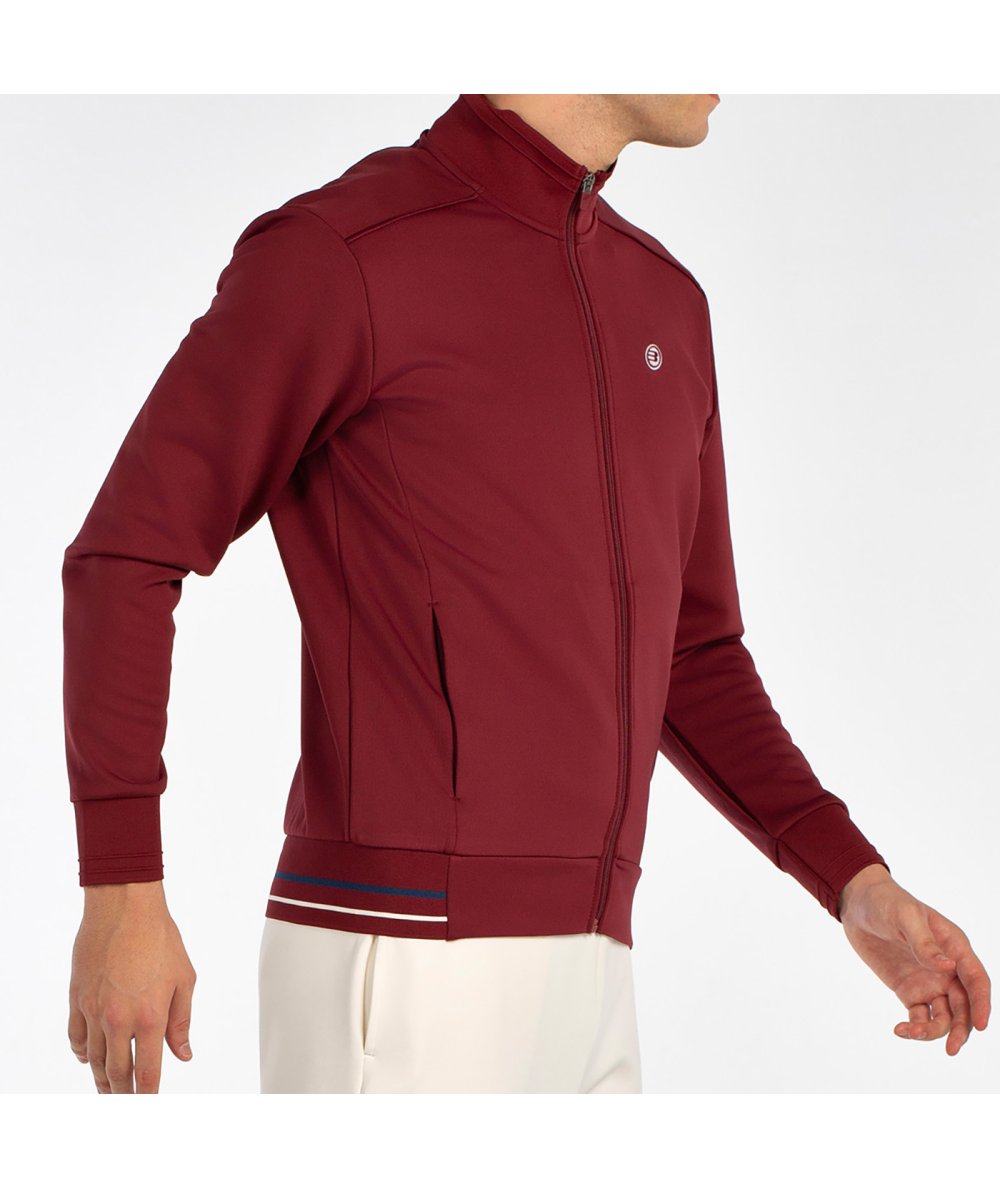 BULLPADEL SWEATSHIRT ABADIN BORDEAUX
