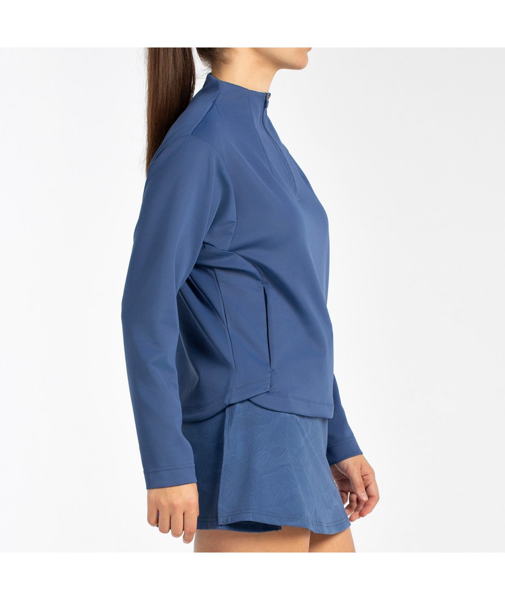 SWEATSHIRT BULLPADEL CULLE OMBRE BLEUE