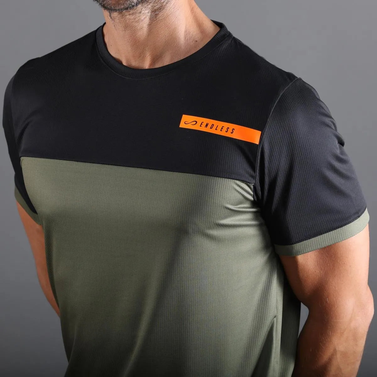 Endless T-Shirt Alpha 2 Noir/Kaki