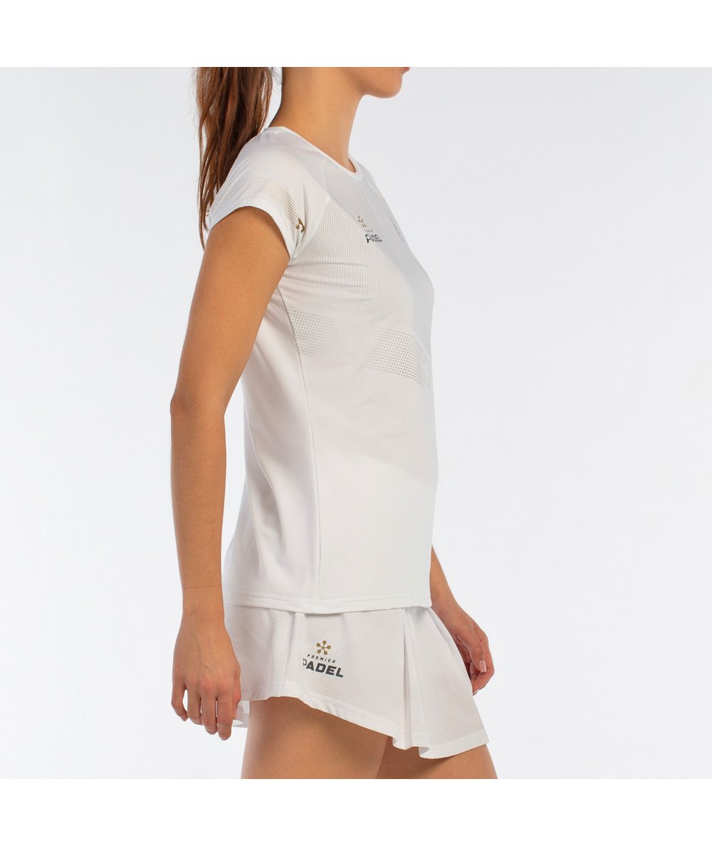 BULLPADEL T-SHIRT AFORE BLANC