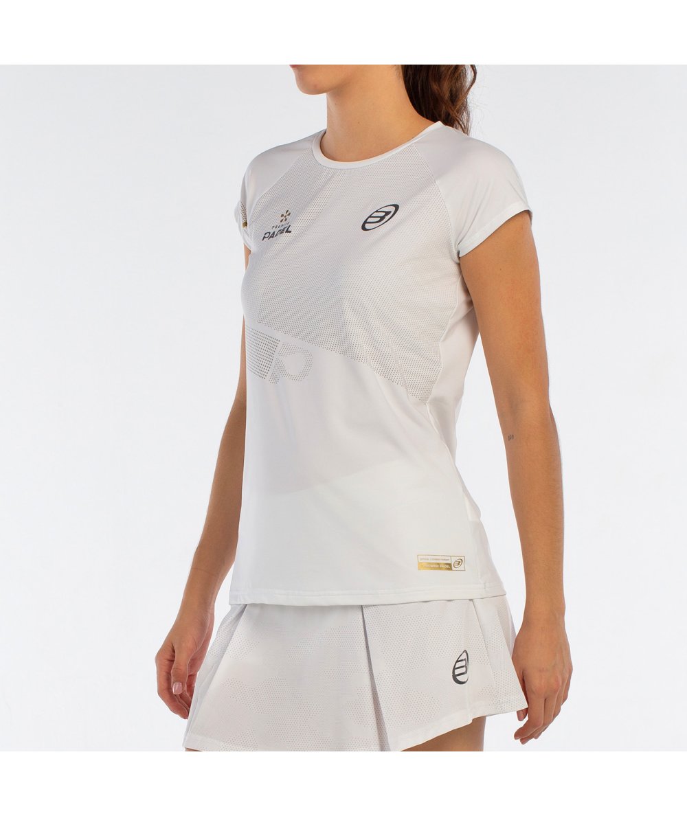 BULLPADEL T-SHIRT AFORE BLANC