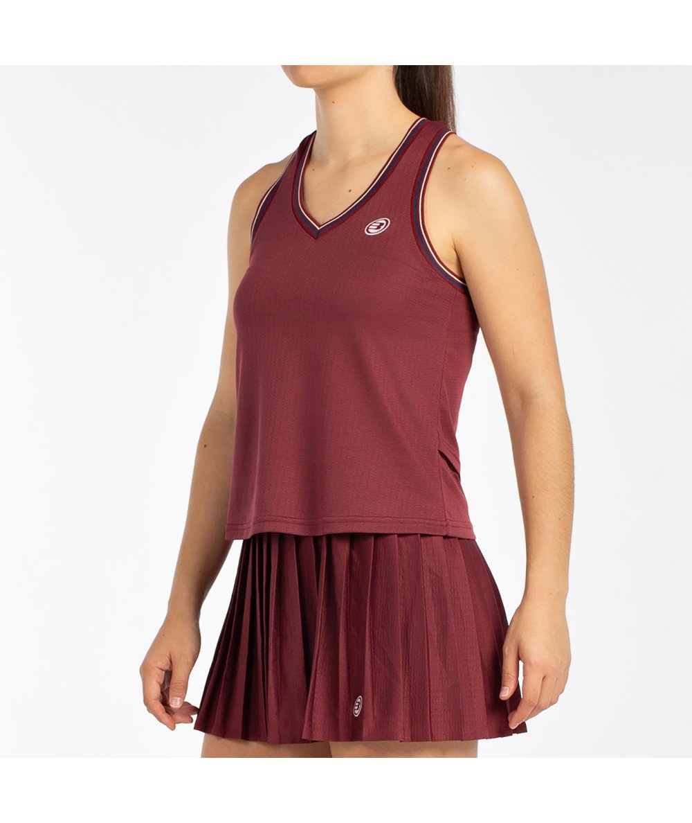BULLPADEL T-SHIRT AZA BORDEAUX