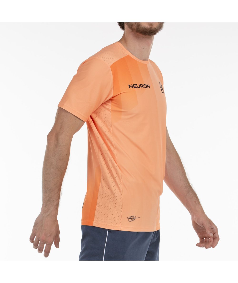 BULLPADEL T-SHIRT CHINGOTTO 25V PAPAYA