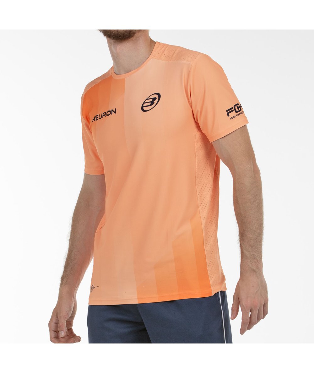 BULLPADEL T-SHIRT CHINGOTTO 25V PAPAYA
