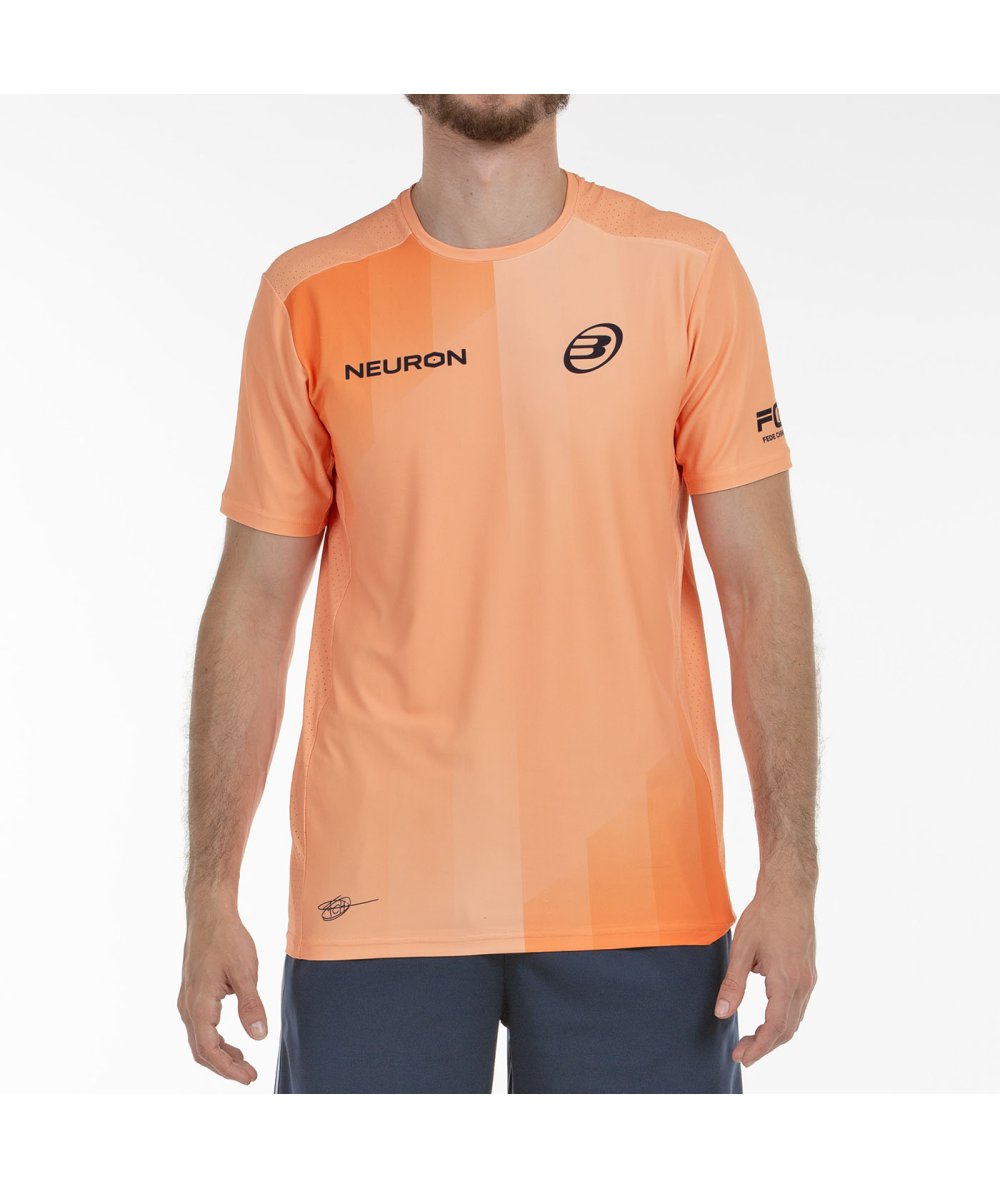BULLPADEL T-SHIRT CHINGOTTO 25V PAPAYA