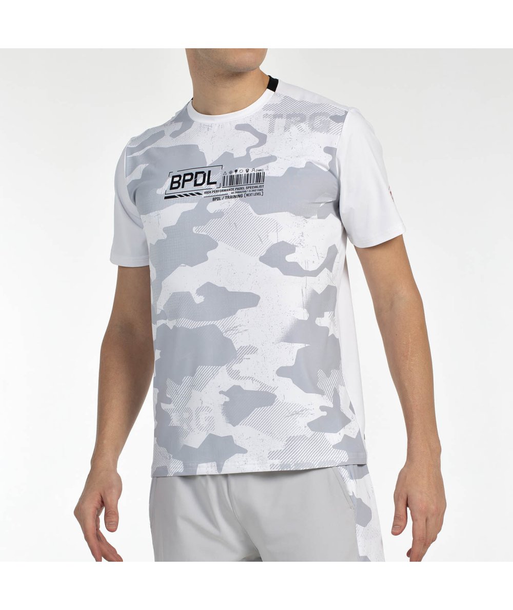 BULLPADEL T-SHIRT ESGOS WHITE