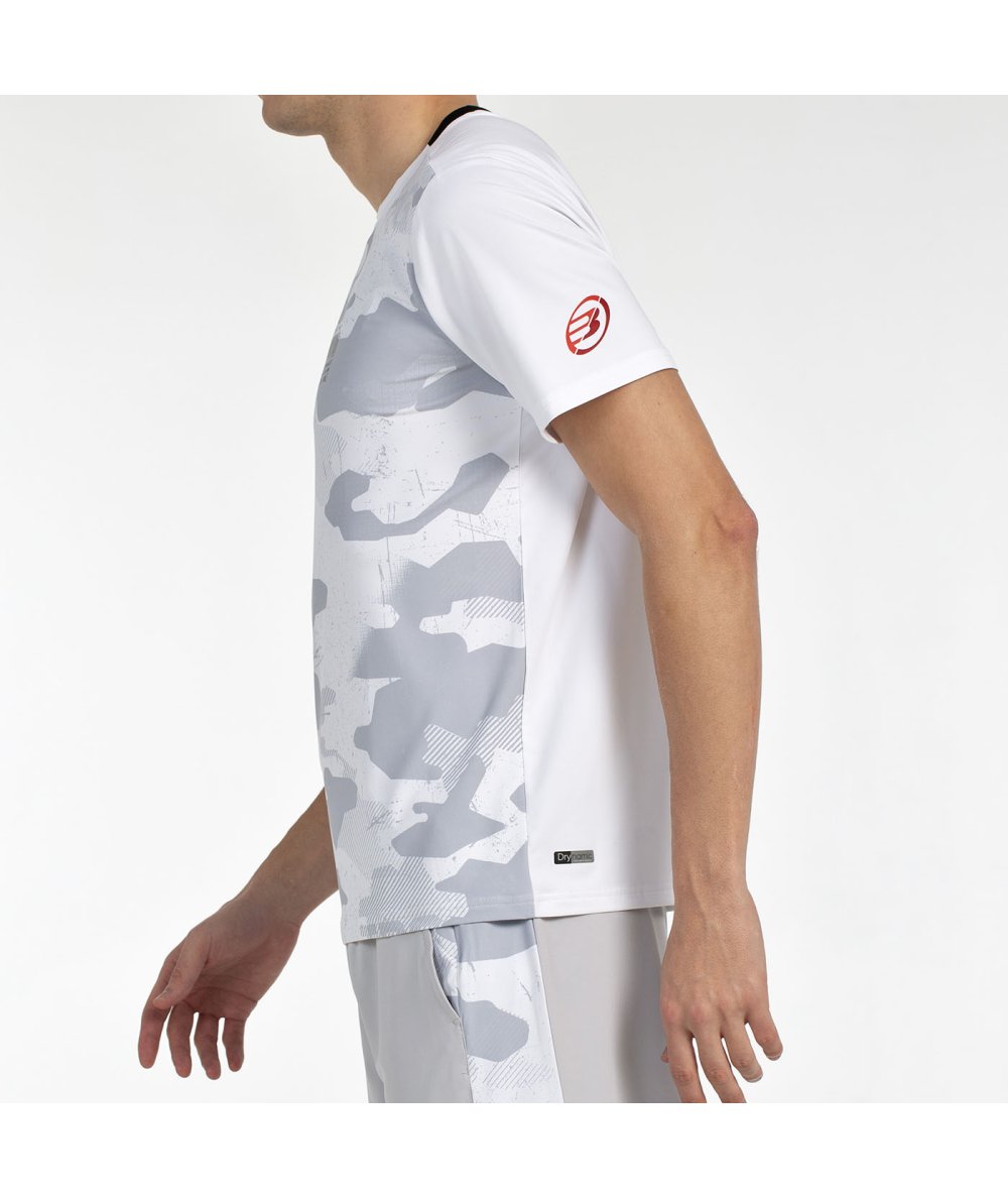 BULLPADEL T-SHIRT ESGOS WHITE