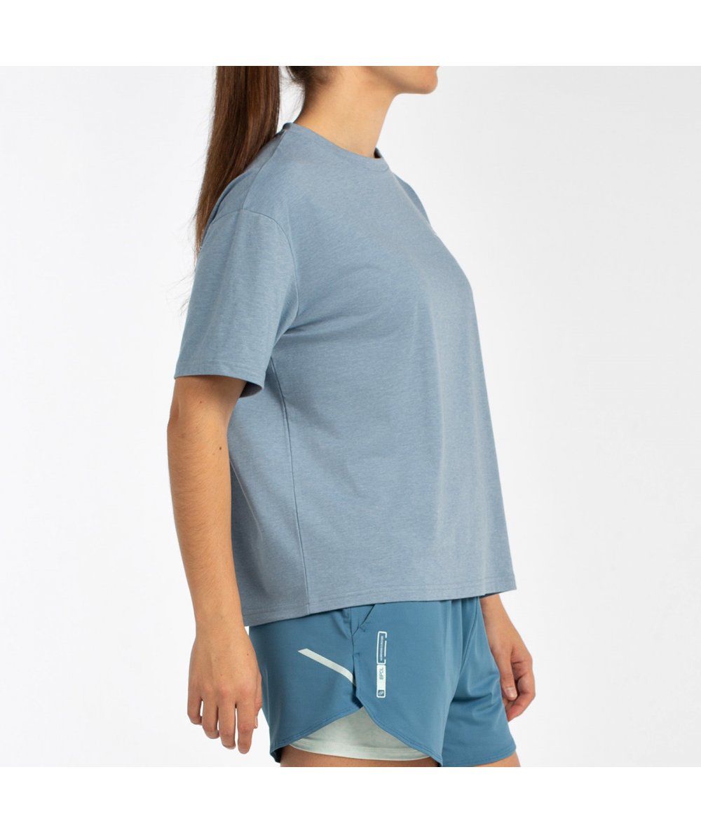 T-SHIRT BULLPADEL OYEME VIGORE BLEU VERT