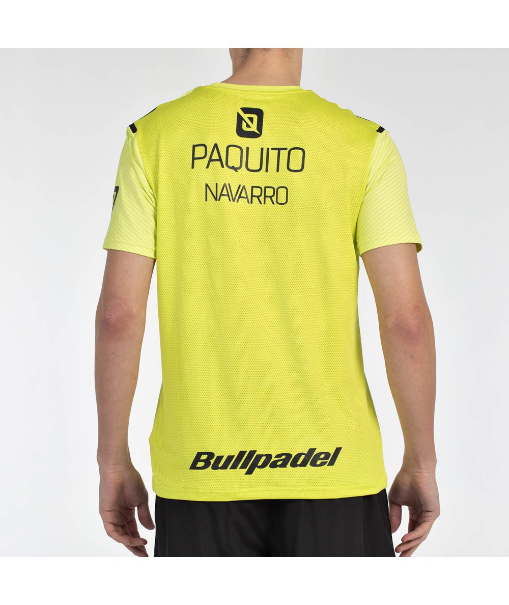 BULLPADEL T-SHIRT PAQUITO 25V CITRON VERT