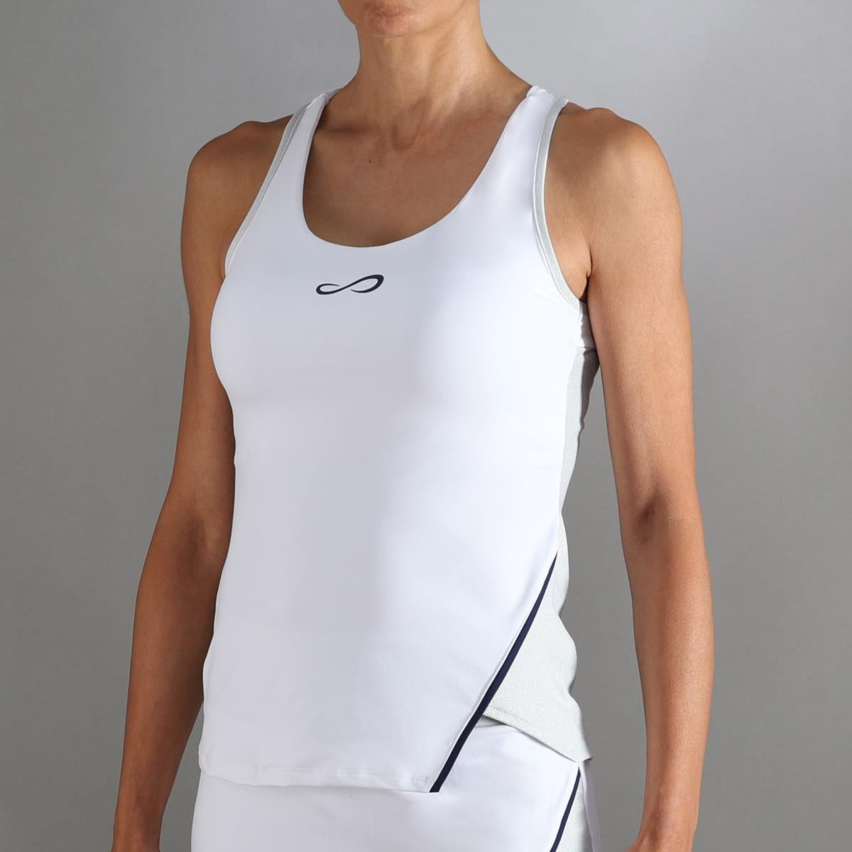ENDLESS TOP ZEPHYR BLANC ARGENT