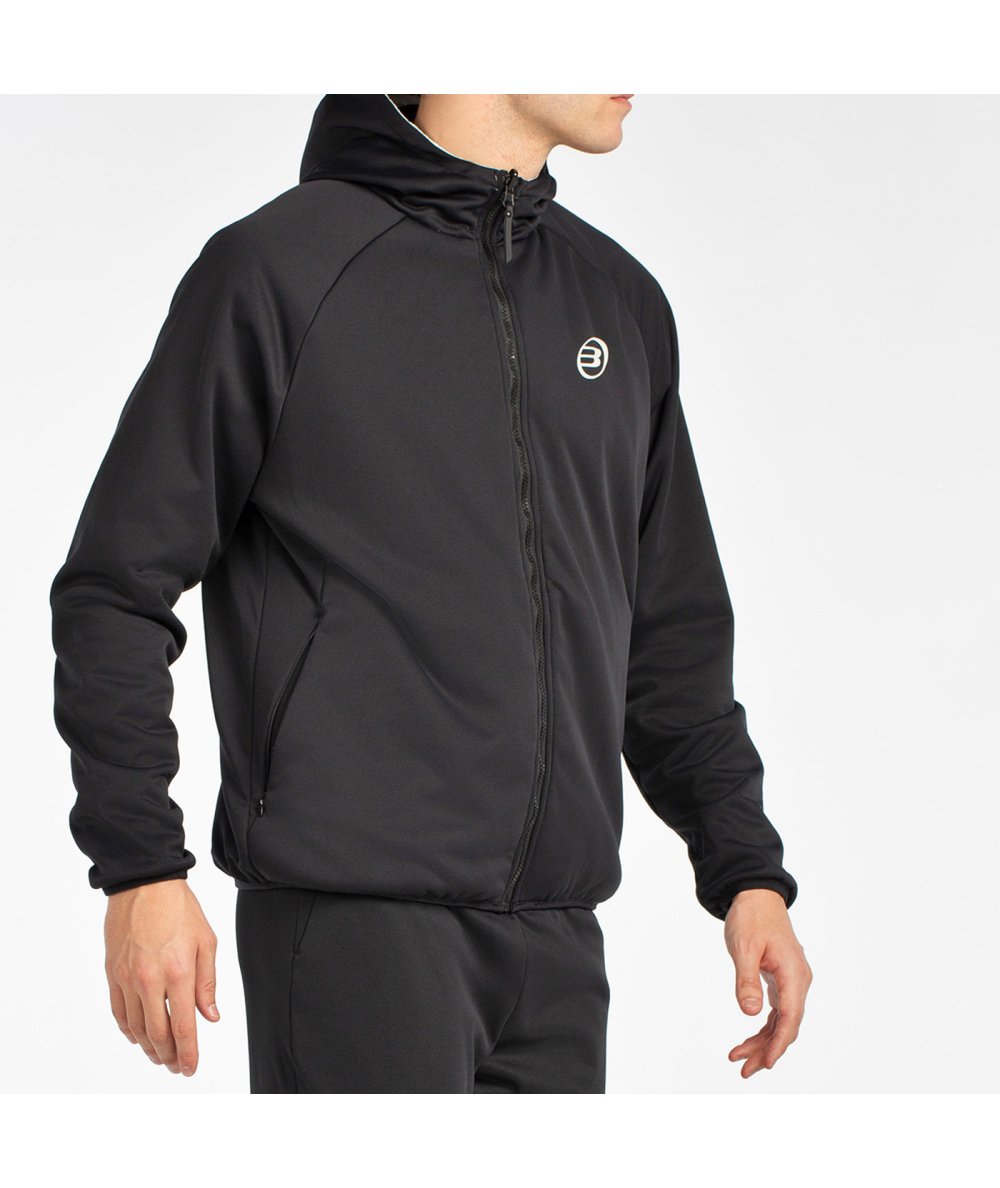 BULLPADEL VESTE REVERSIBLE BUCES NOIR/PIERRE