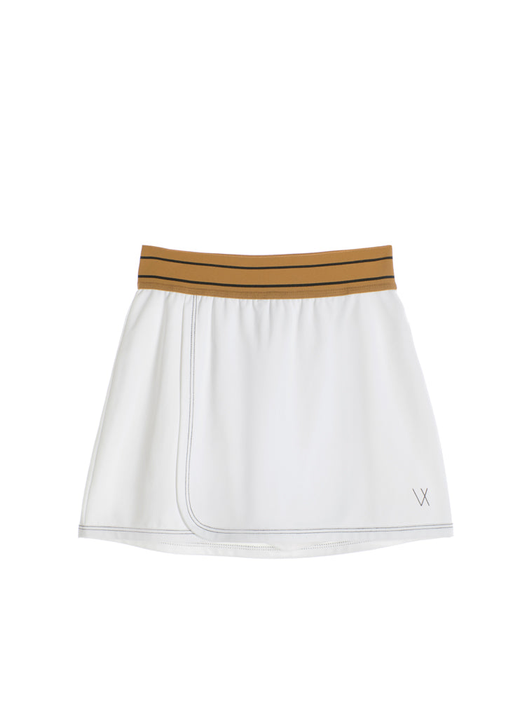 Vieux Jeu Jupe Sofie Blanche Logo