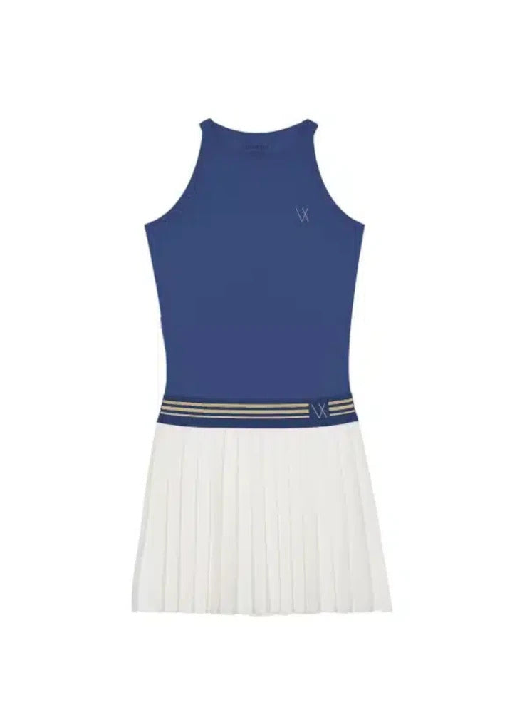 Vieux Jeu Robe Lara Bleu
