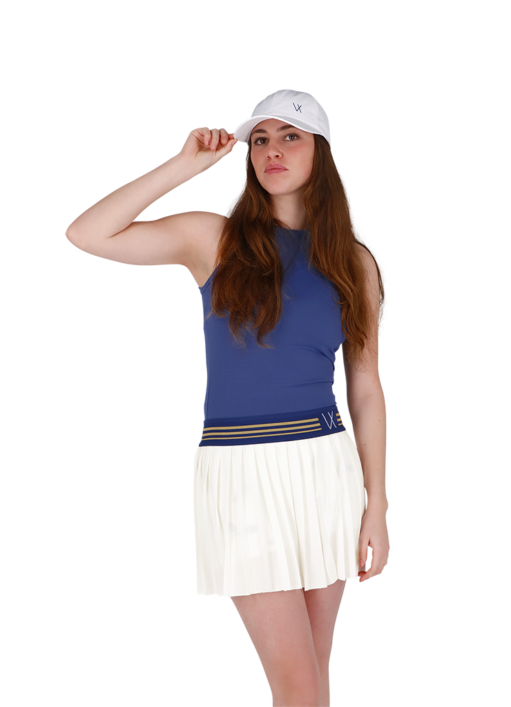 Vieux Jeu Robe Lara Bleu